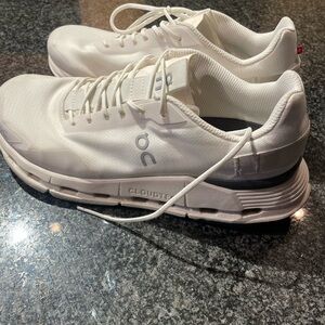 On Running Cloud Men's White Running Shoes